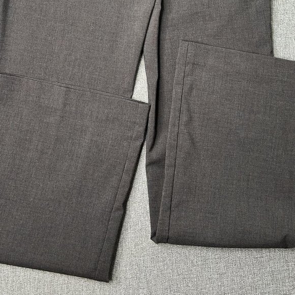 7th Avenue New York & Company Dress Pants Women's 4 Straight Leg Brown Office - Picture 9 of 14